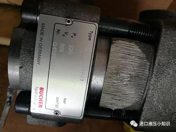 BUCHER泵的工作性能以及正確的安裝順序！